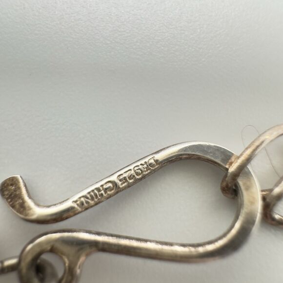 JAY KING DTR Black Onyx Necklace Faceted & Smooth Stone 925 Mine Finds 18"-20" - Picture 10 of 11